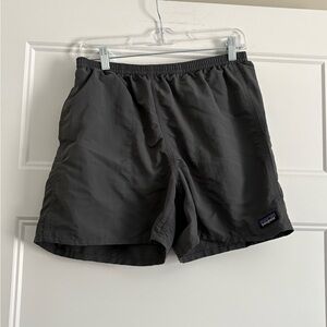 Patagonia Black Mesh-Lined Shorts  Sz Medium